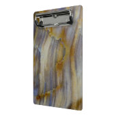 Golvend versteend hout mini klembord (Angled2)