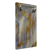 Golvend versteend hout mini klembord (Schuin)