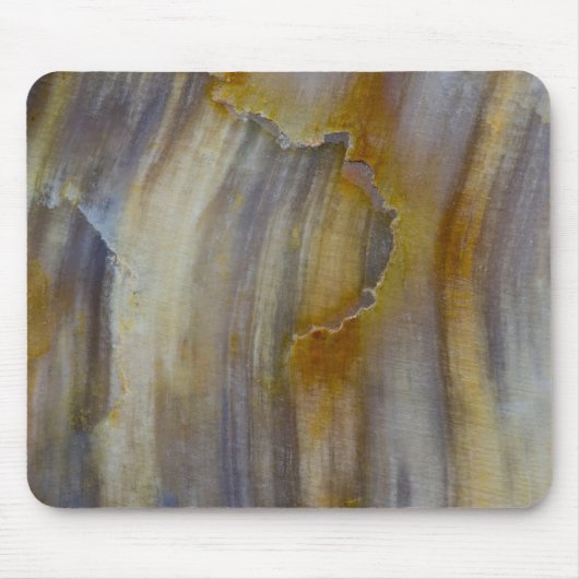 Golvend versteend hout muismat (Voorkant)