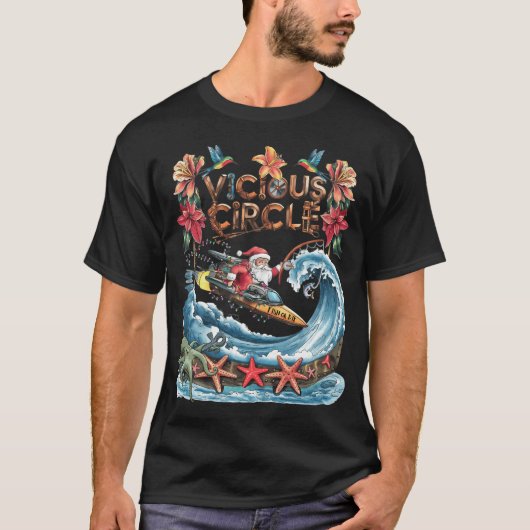 Golvend voelen t-shirt (Voorkant)