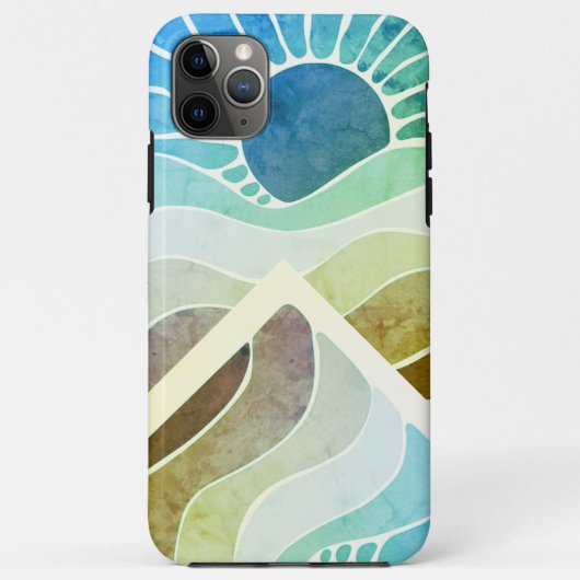 golvend zonlicht Case-Mate iPhone case (Achterkant)