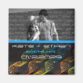 Golvende Abstracte Draai | 01 * sparen de Magneet (Voorkant)