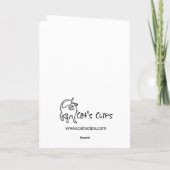 golvende eekhoorn kaart (Achterkant)