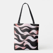 golvende elegantie-Canvas tas (Achterkant)