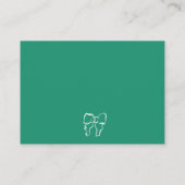 Golvende hand getrokken krabbel Squiggle RSVP brui Informatiekaartje (Achterkant)