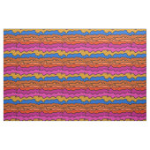 Golvende horizontale abstracte aardetinten stof (Fat Quarter)