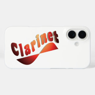 golvende klarinet iPhone 16 hoesje