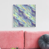 Golvende lavendel textuur canvas afdruk (Insitu (Woonkamer))