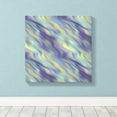 Golvende lavendel textuur canvas afdruk (Insitu (Houten vloer))