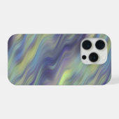 Golvende lavendel textuur iPhone hoesje (Achterkant horizontaal)