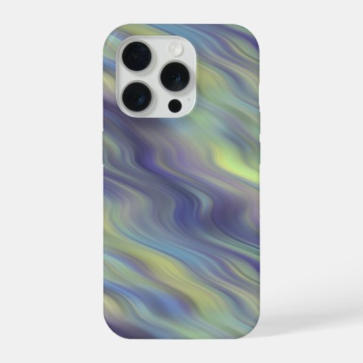 Golvende lavendel textuur iPhone hoesje (Achterkant)