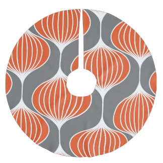 Golvende lijnen: geometrisch patroon. kerstboom rok