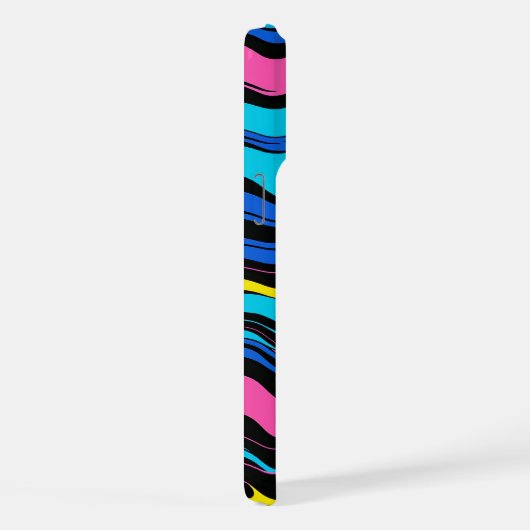 golvende lijnen iPhone hoesje (Rechterkant)