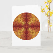 Golvende lijnkruisoverlay kaart (Gele Bloem)