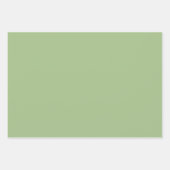 Golvende Lussen Retro Abstract Patroon in Lichte W Inpakpapier Vel (Voorkant 2)