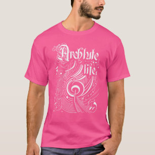 Golvende muziek architecte leven t-shirt