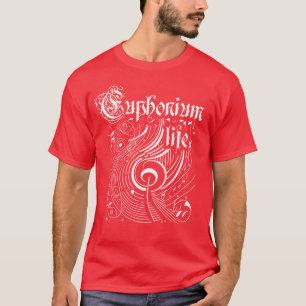 Golvende muziek Euphonium Life T-shirt