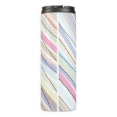 Golvende pastelkleuren thermosbeker (Achterkant)