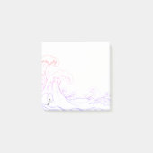 Golvende post-it-briefjes post-it® notes (Voorkant)