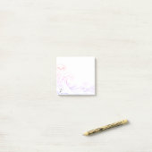 Golvende post-it-briefjes  post-it® notes (Op bureau)