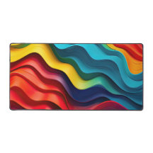 Golvende regenboog kleuren achtergrond