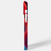 Golvende regenboog kleuren achtergrond Case-Mate iPhone case (Achterkant / Links)