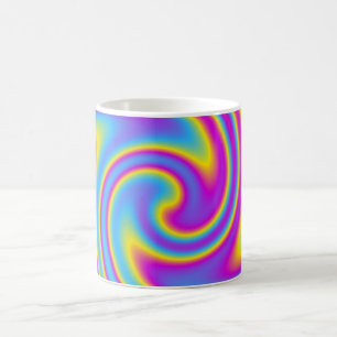 golvende regenboog koffiemok