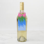 Golvende Trippy Abstract Omniromantische Pride Vla Flessenhanger (Op fles)