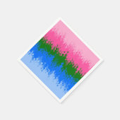 Golvende Trippy Abstract Omniromantische Pride Vla Servet (Hoek)