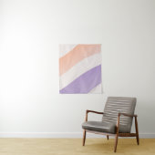 Golvende Verlengde Kalmerende Lijnen Wandkleed (In situ)