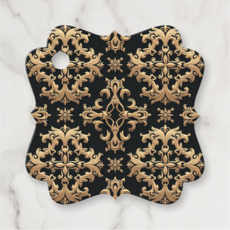 Golvende Vierkante Bedankjes Labels