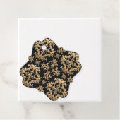 Golvende Vierkante Bedankjes Labels (In situ)