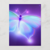 golvende vlinder briefkaart (Voorkant)