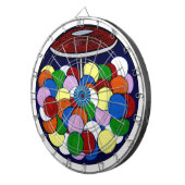 Gom Ball-machine Dartbord (Voorkant Rechts)