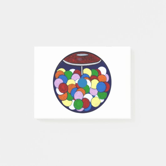 Gom Ball-machine Post-it® Notes (Voorkant)