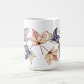 Gom-boombladeren in de Herfst Koffiemok (Center)