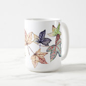 Gom-boombladeren in de Herfst Koffiemok (Voorkant rechts)