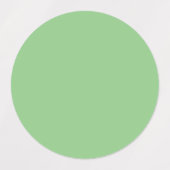 gom leder, Bleek leder, pixie groen, Labels (Design 2)