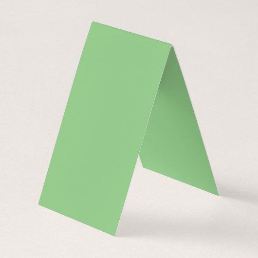 gom leder, Bleek leder, pixie groen, Visitekaartje (Achterkant)