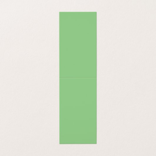 gom leder, Bleek leder, pixie groen, Visitekaartje (Buitenkant ongevouwen)