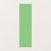 gom leder, Bleek leder, pixie groen, Visitekaartje (Binnenkant ongevouwen)