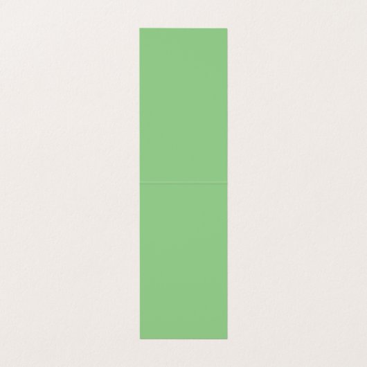 gom leder, Bleek leder, pixie groen, Visitekaartje (Binnenkant ongevouwen)