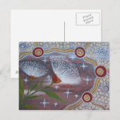 Gom Noten Bloemen Briefkaart (Voorkant / Achterkant)