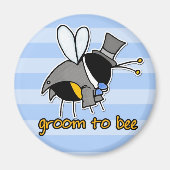 gom voor bijen magneet (Voorkant)