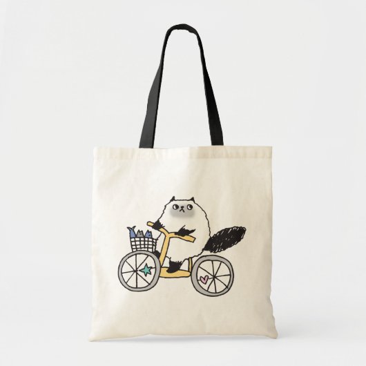 Goma de Firece Rider Organic grocery Canvas tas! Tote Bag (Voorkant)