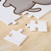 Goma Kisser Peach Puzzle Legpuzzel (Zijkant)