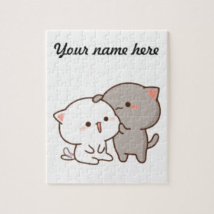 Goma Kisser Peach Puzzle Legpuzzel