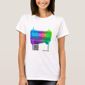 Gombio Neon QR Code Reizen Souvenir T-shirt