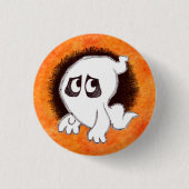 Gomer de spookknop ronde button 3,2 cm (Voorkant)