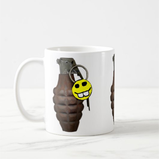 Gomer Grenade Koffiemok (Links)